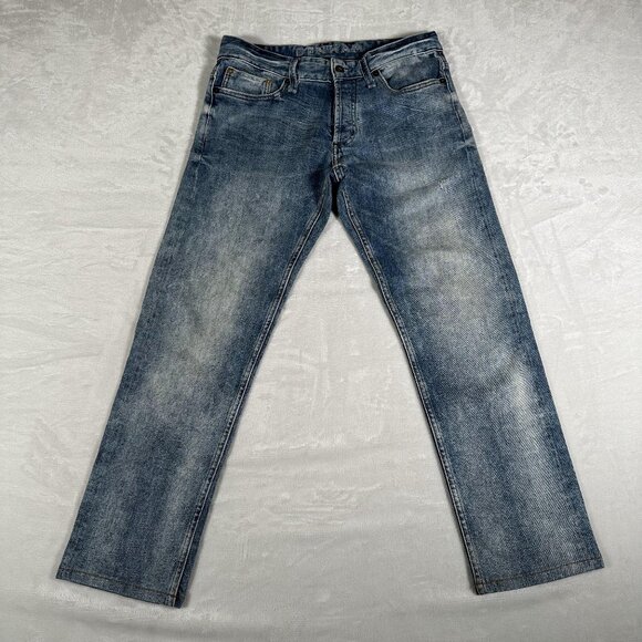 Denham Jeans Other - Denham Jeans Men Size W30 L26 Razor Slim Fit Fly Button Cardiani Denim Italy EUC